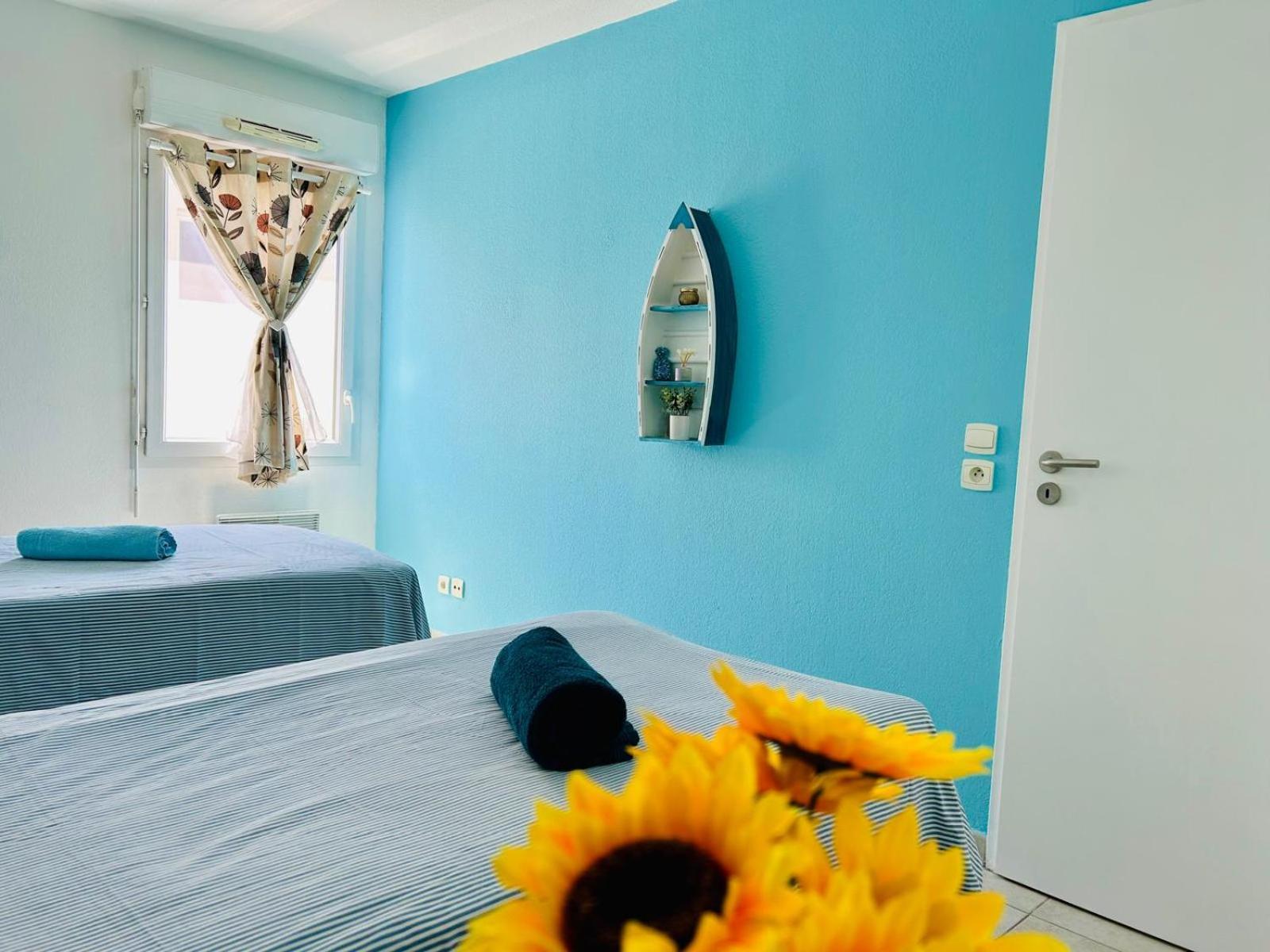 Sète Nautilus Joli T3 Appartement Terrasse Climatisation מראה חיצוני תמונה